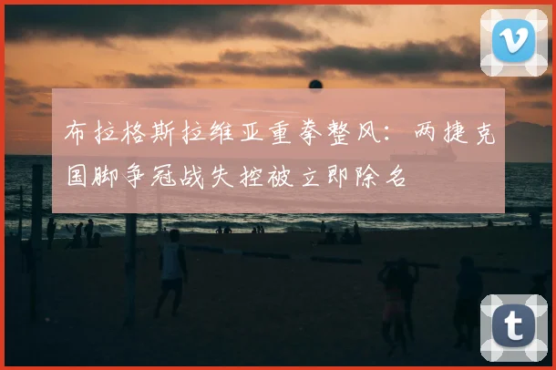 布拉格斯拉维亚重拳整风：两捷克国脚争冠战失控被立即除名